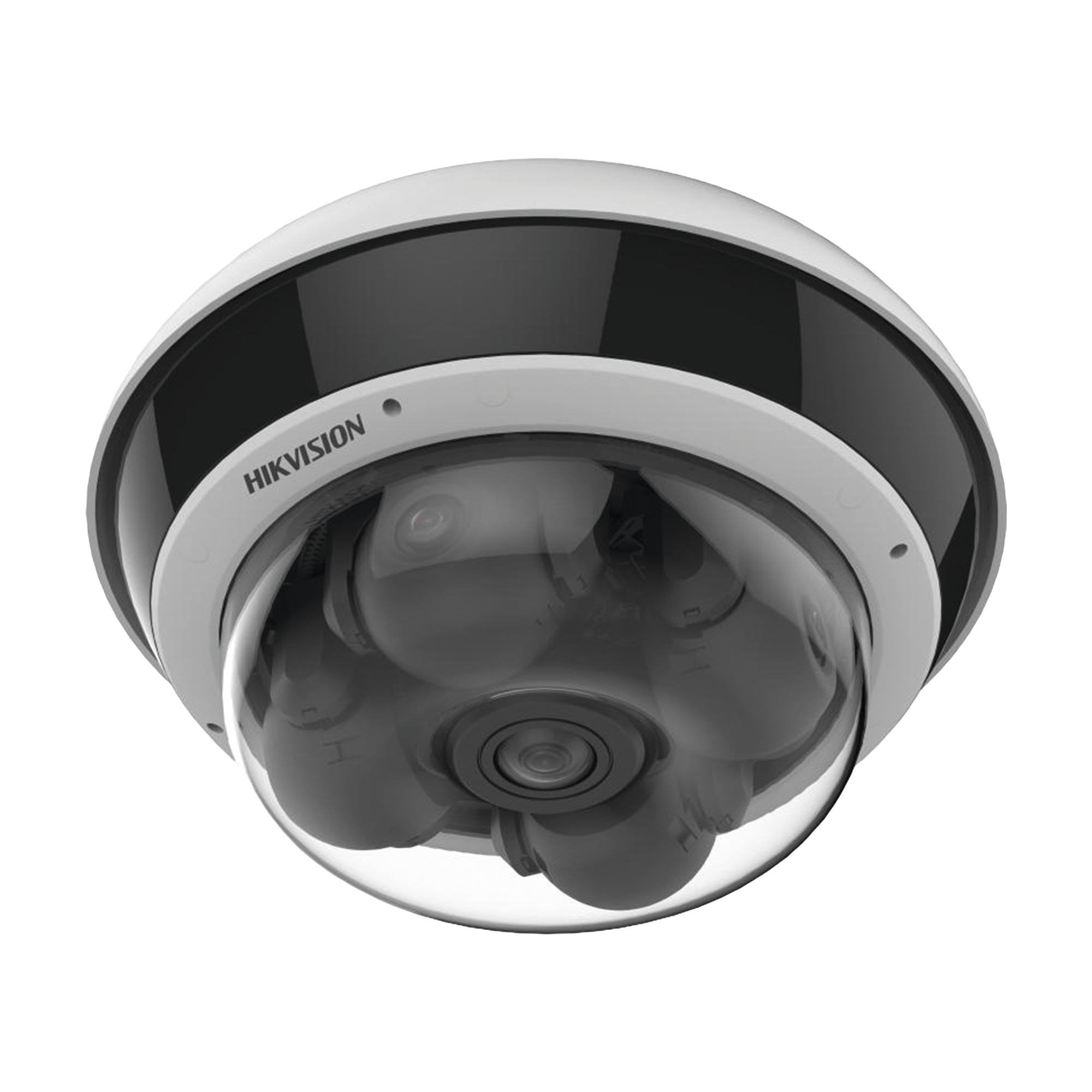 DS-2CD6D55G2-IZHS|PanoVu Series / Vista Panorámica 360º / 4 Lentes Mot. 2.8 a 8 mm (5 Megapixel por Lente) + 1 Vista Fisheye (2 Megapixel) / 22 Megapixel en Total / DARKFIGHTER / ACUSENSE / Exterior IP67 / IK10 / NEMA 4X / PoE+ / 30 mts IR / Micro SD